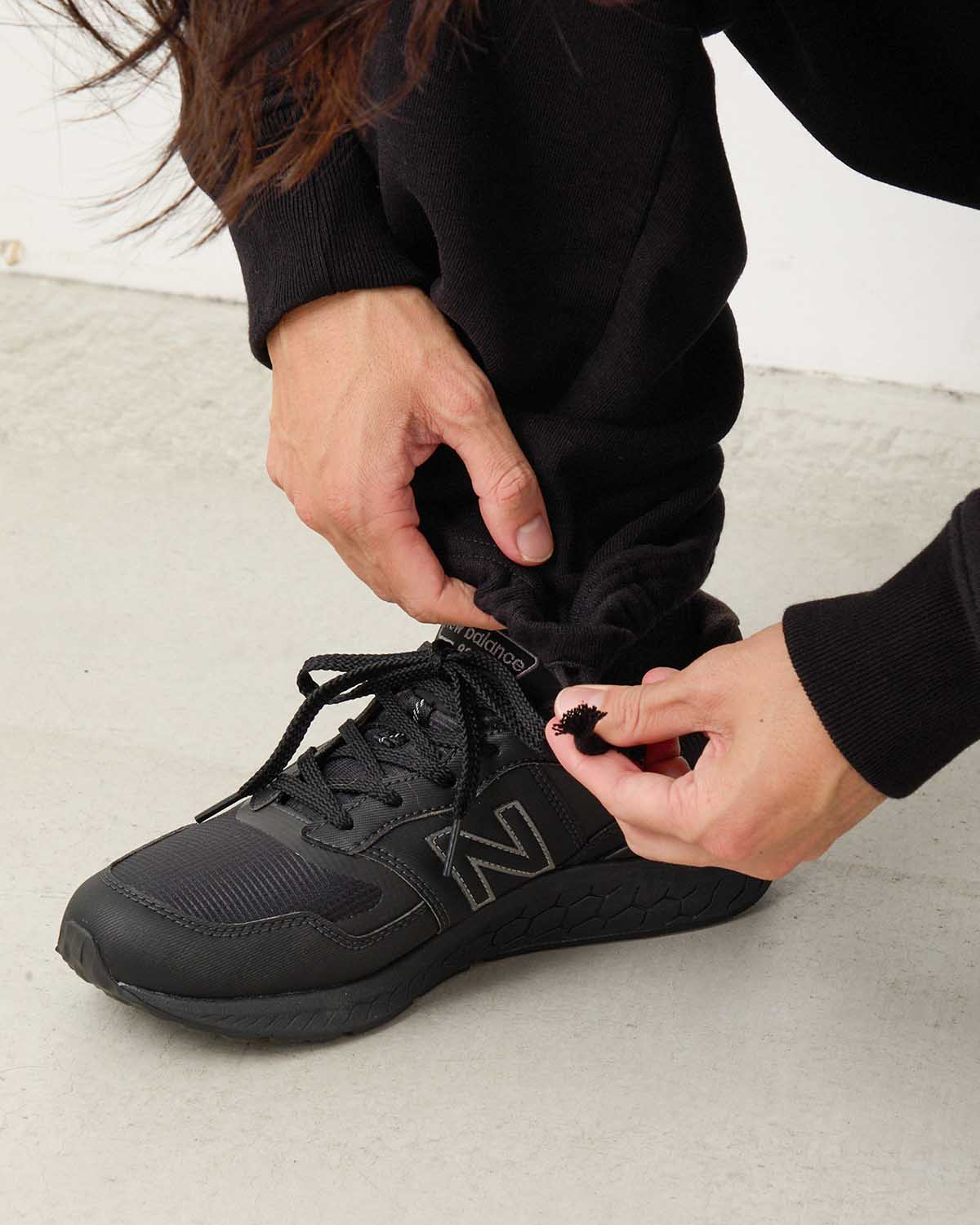 コットン裏毛パンツ