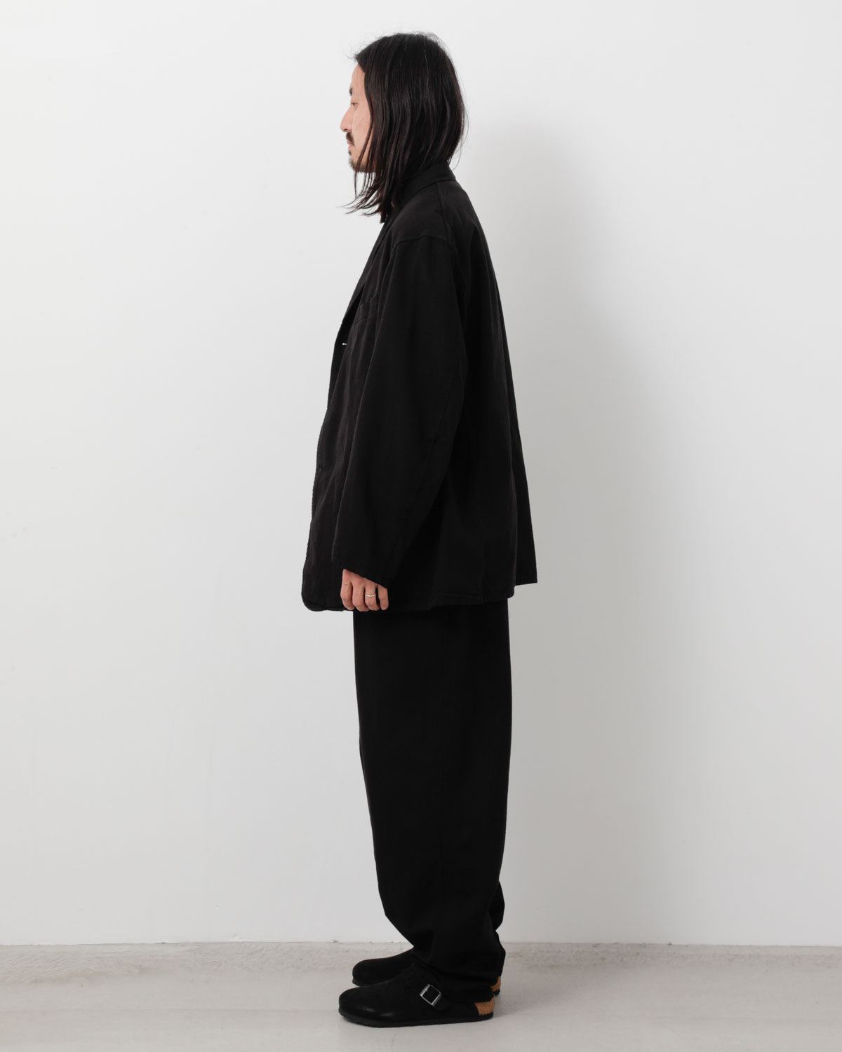 コットンダックステーパードパンツ