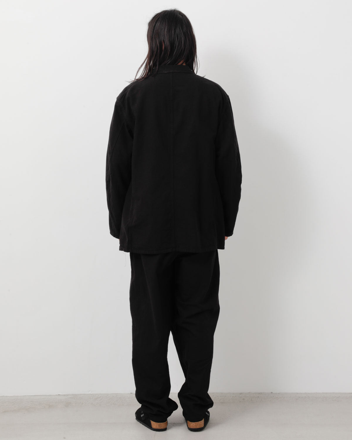 コットンダックステーパードパンツ