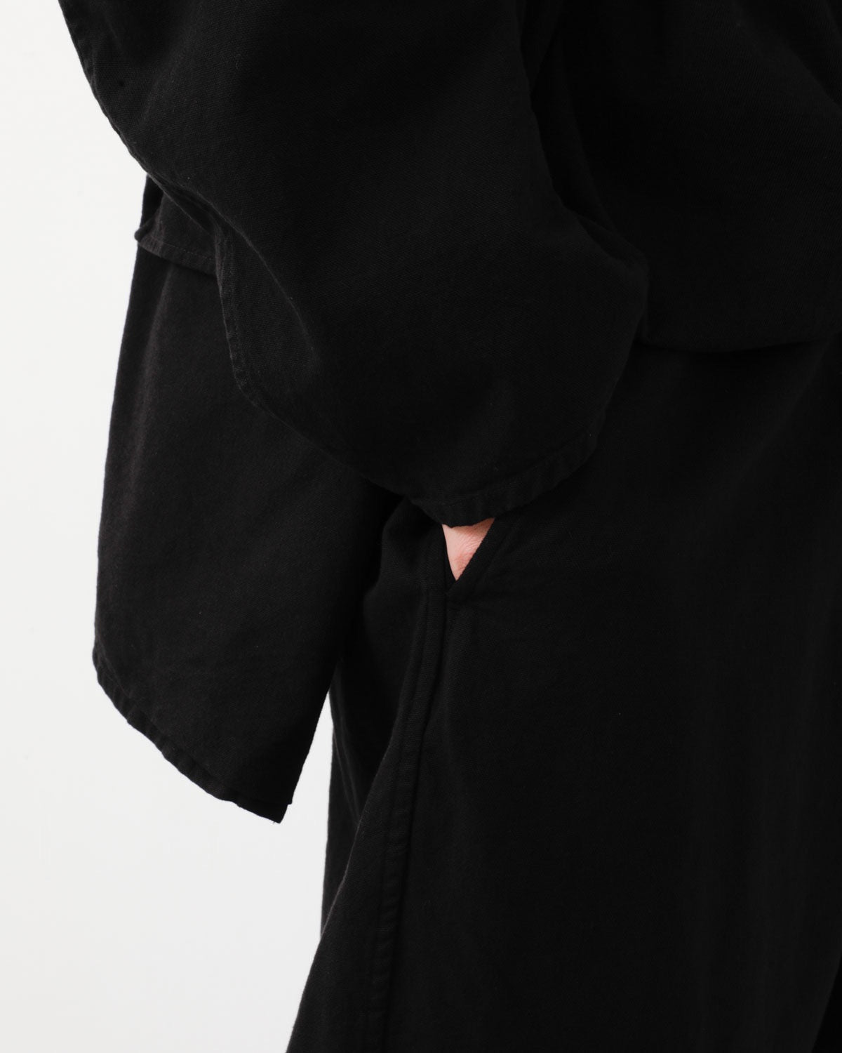 コットンダックステーパードパンツ