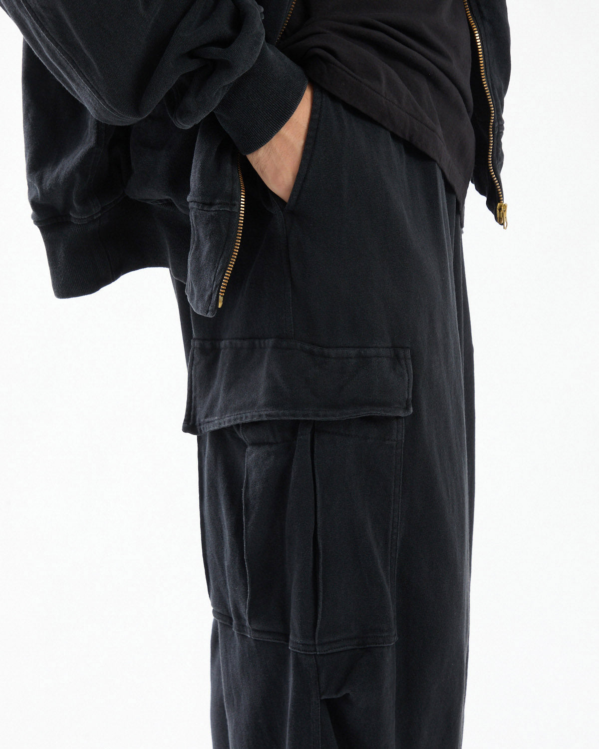 COTTON JERSEY 6-POCKET PANTS