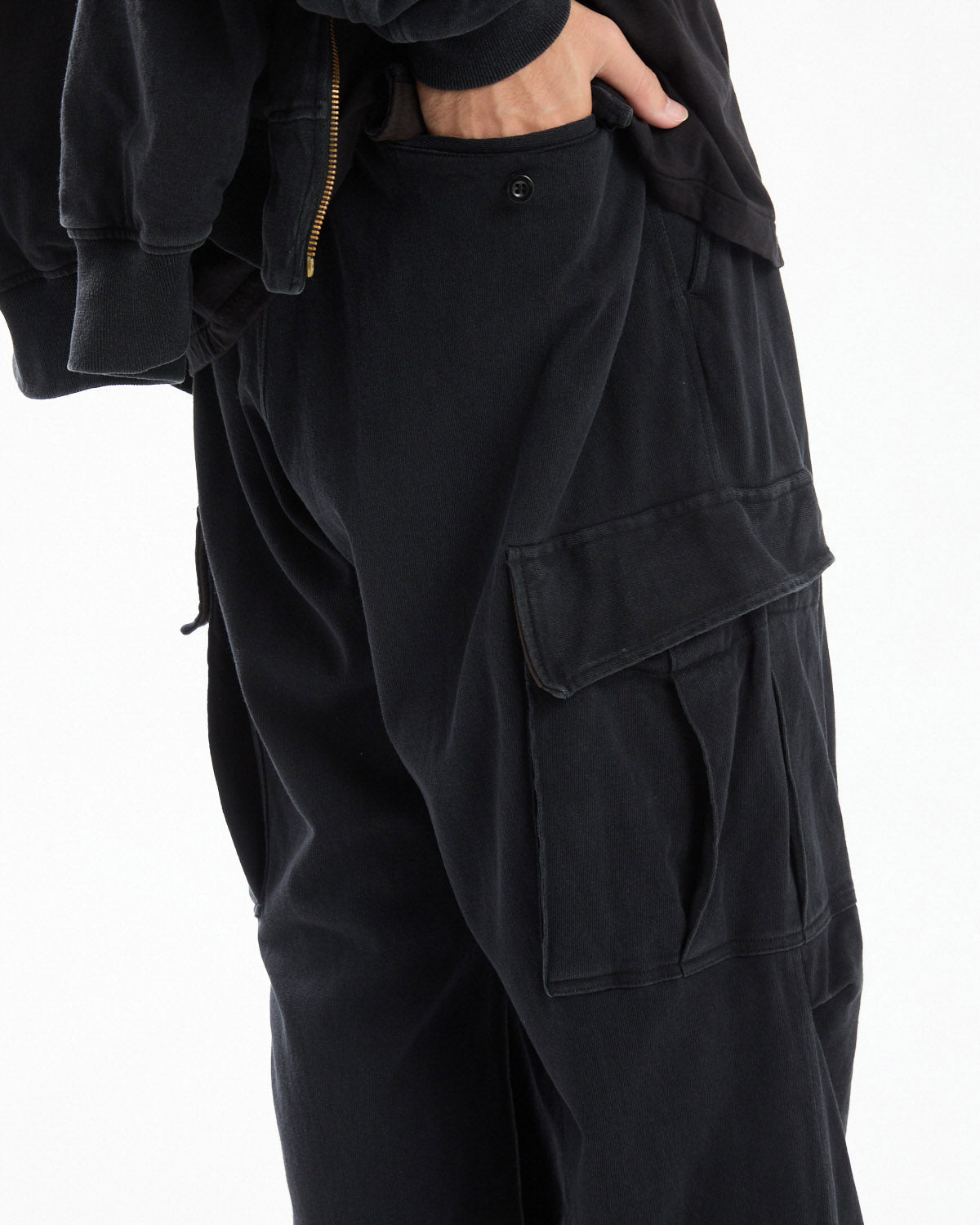 COTTON JERSEY 6-POCKET PANTS
