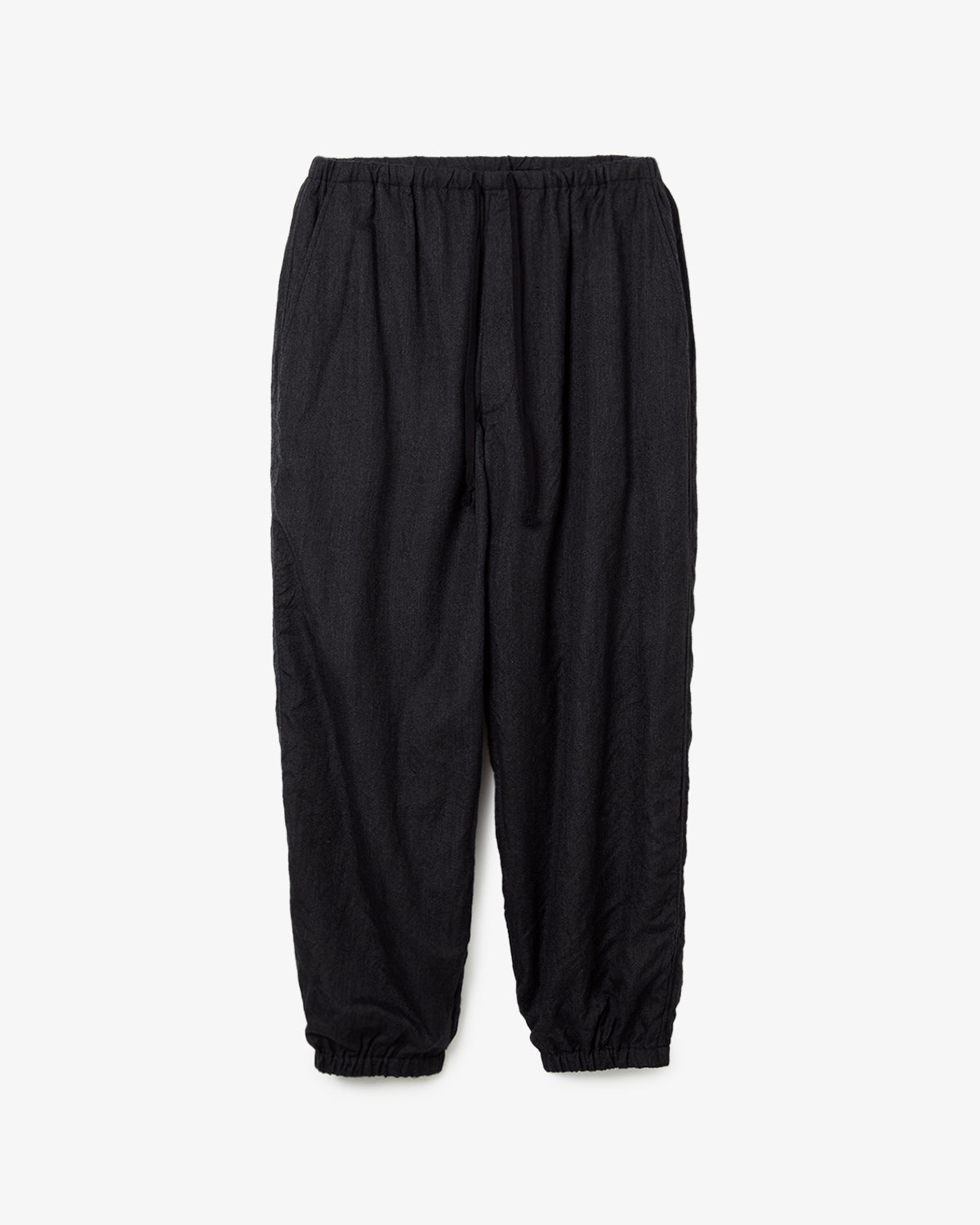 カシミヤシルク ドローストリングパンツ