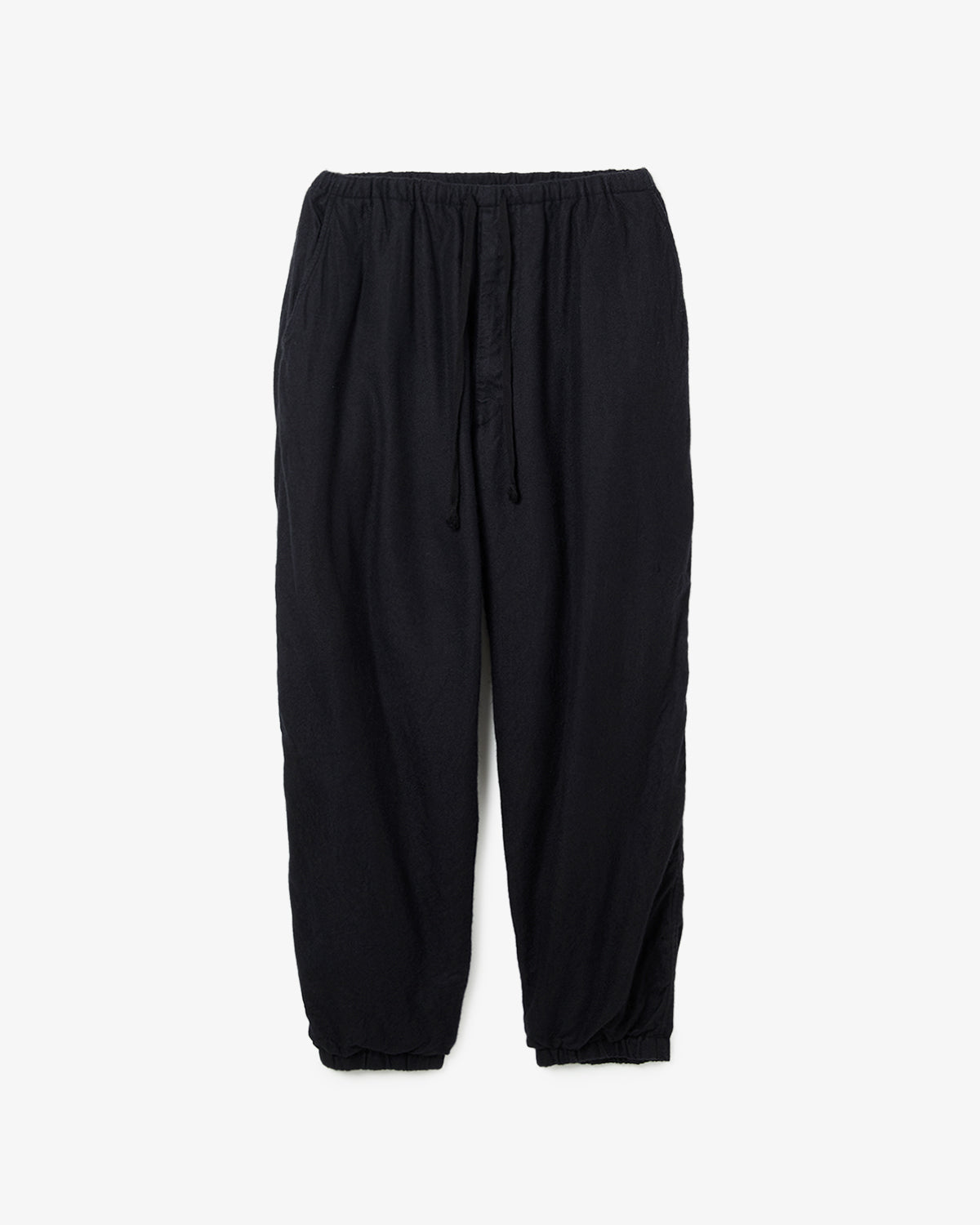 カシミヤシルク ドローストリングパンツ