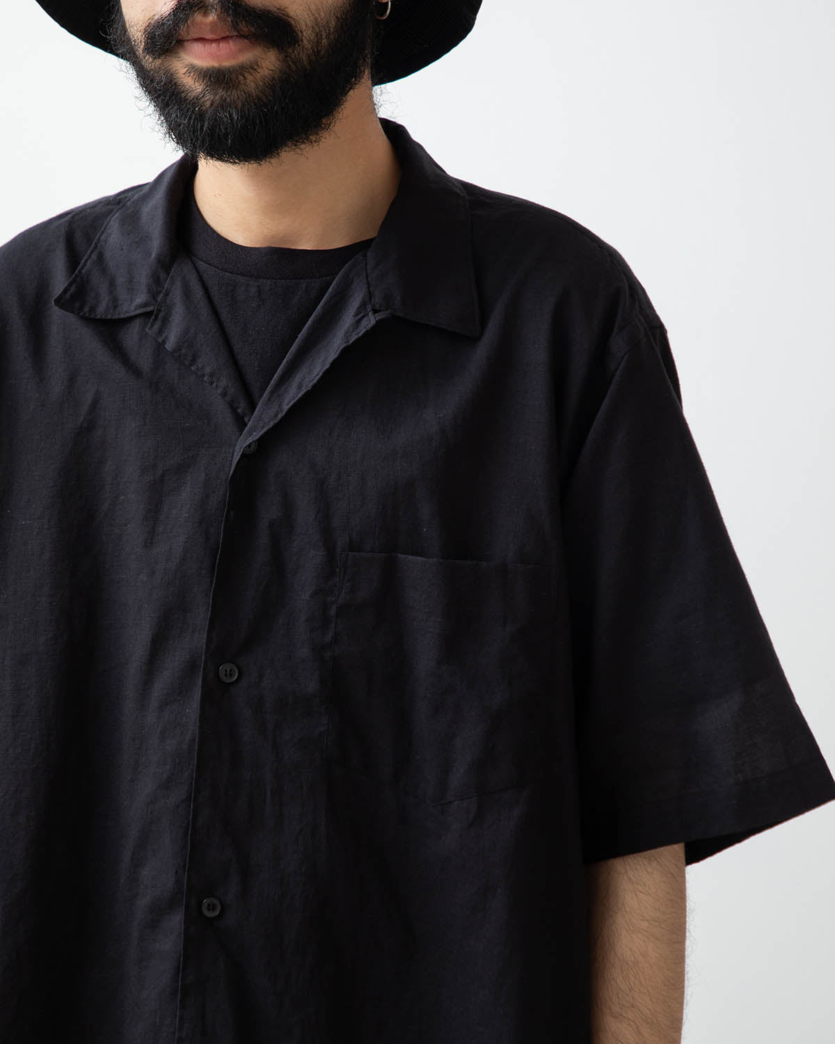 KHADIコットン半袖 オープンカラーシャツ – COVERCHORD