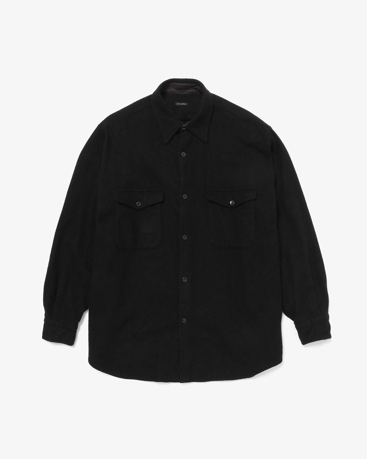 WOOL-CASHMERE C.P.O. SHIRT