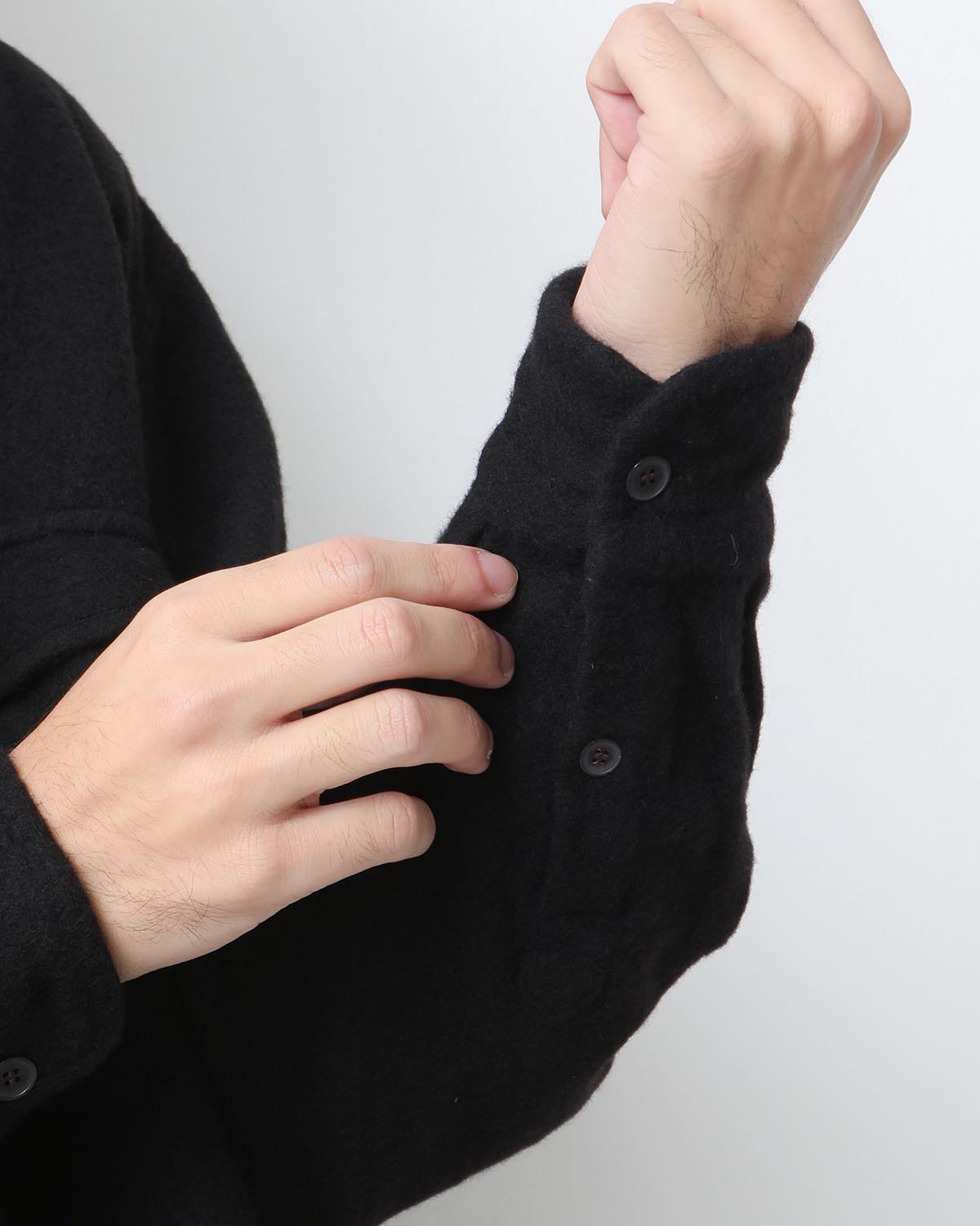 WOOL-CASHMERE C.P.O. SHIRT