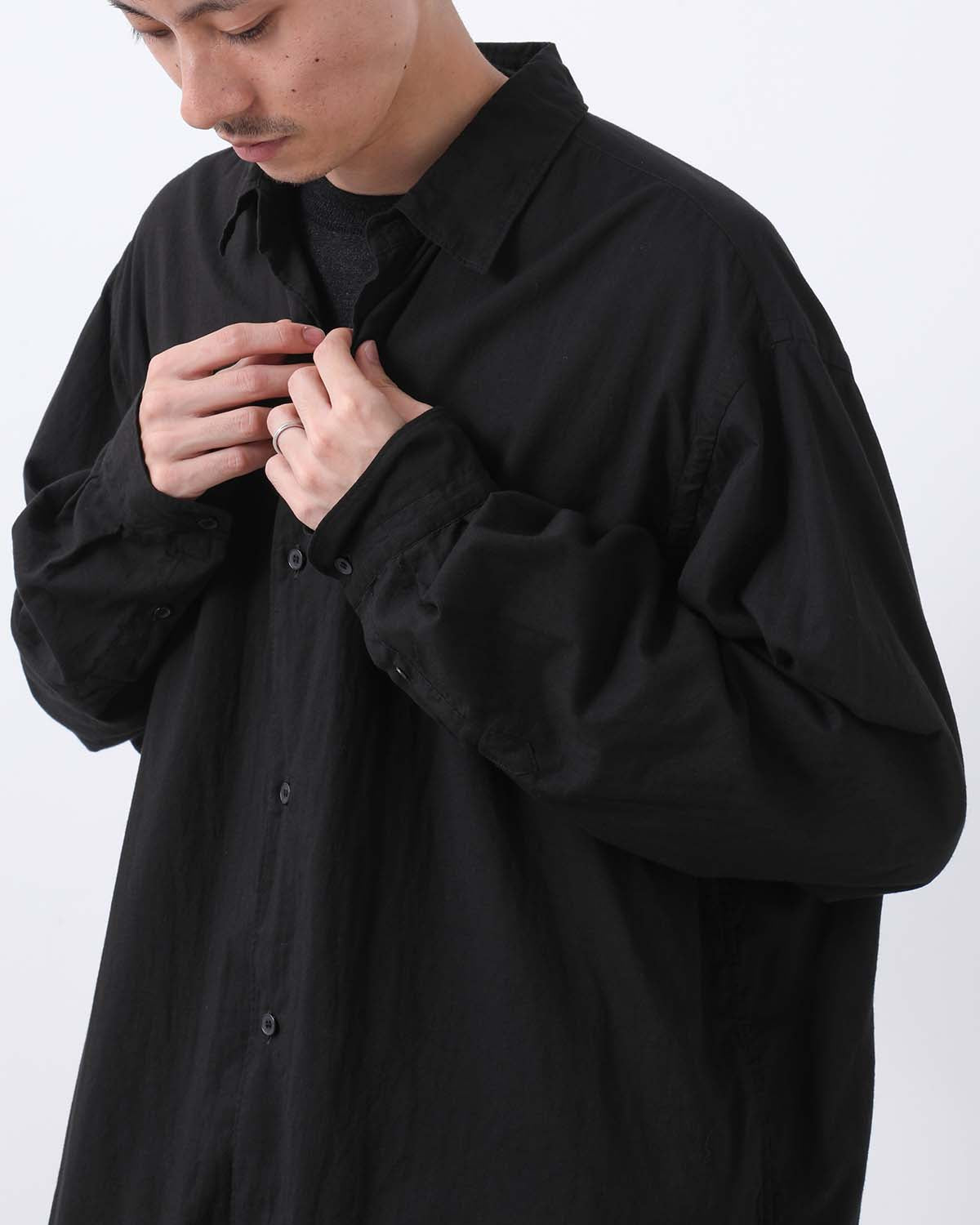 KHADI COTTON DOUBLE LAYER COMOLI SHIRT