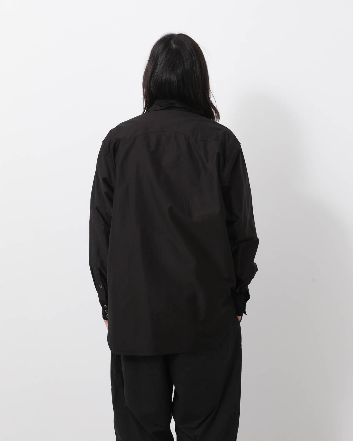 コットンウエスタンシャツ