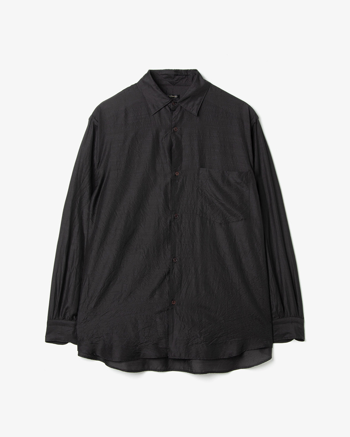 WOOL SILK COMOLI SHIRT