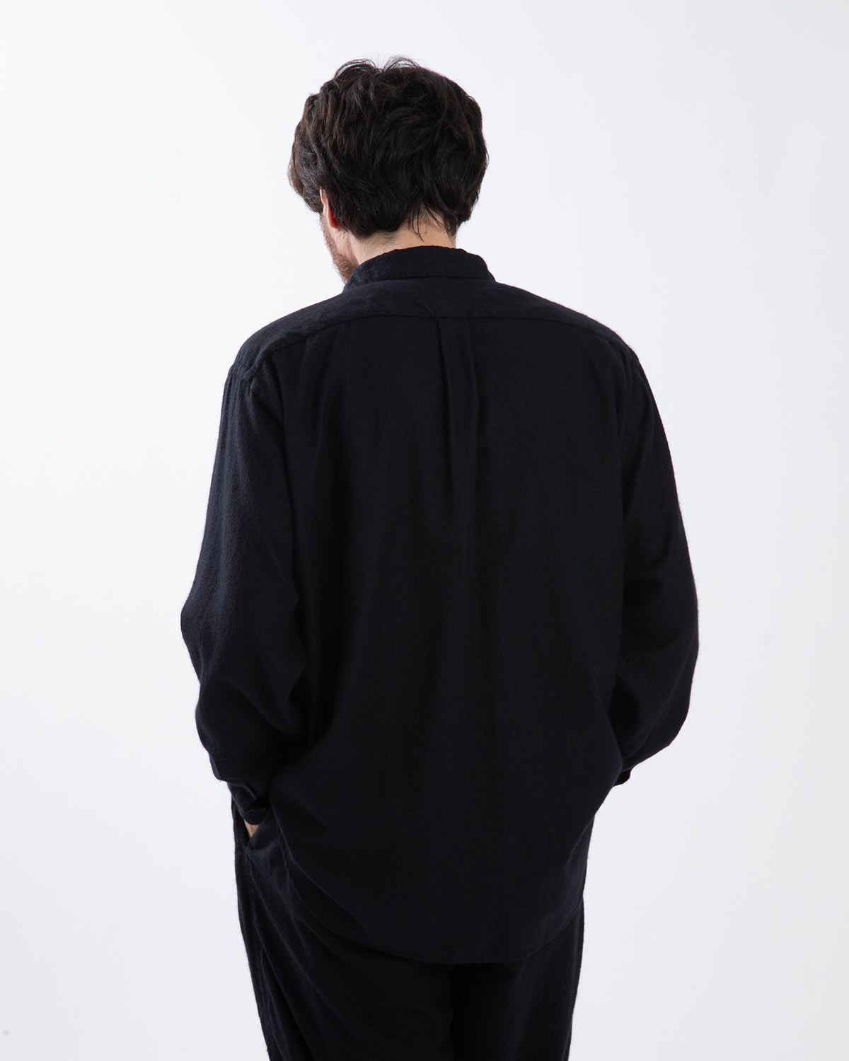 カシミヤシルク シャツ