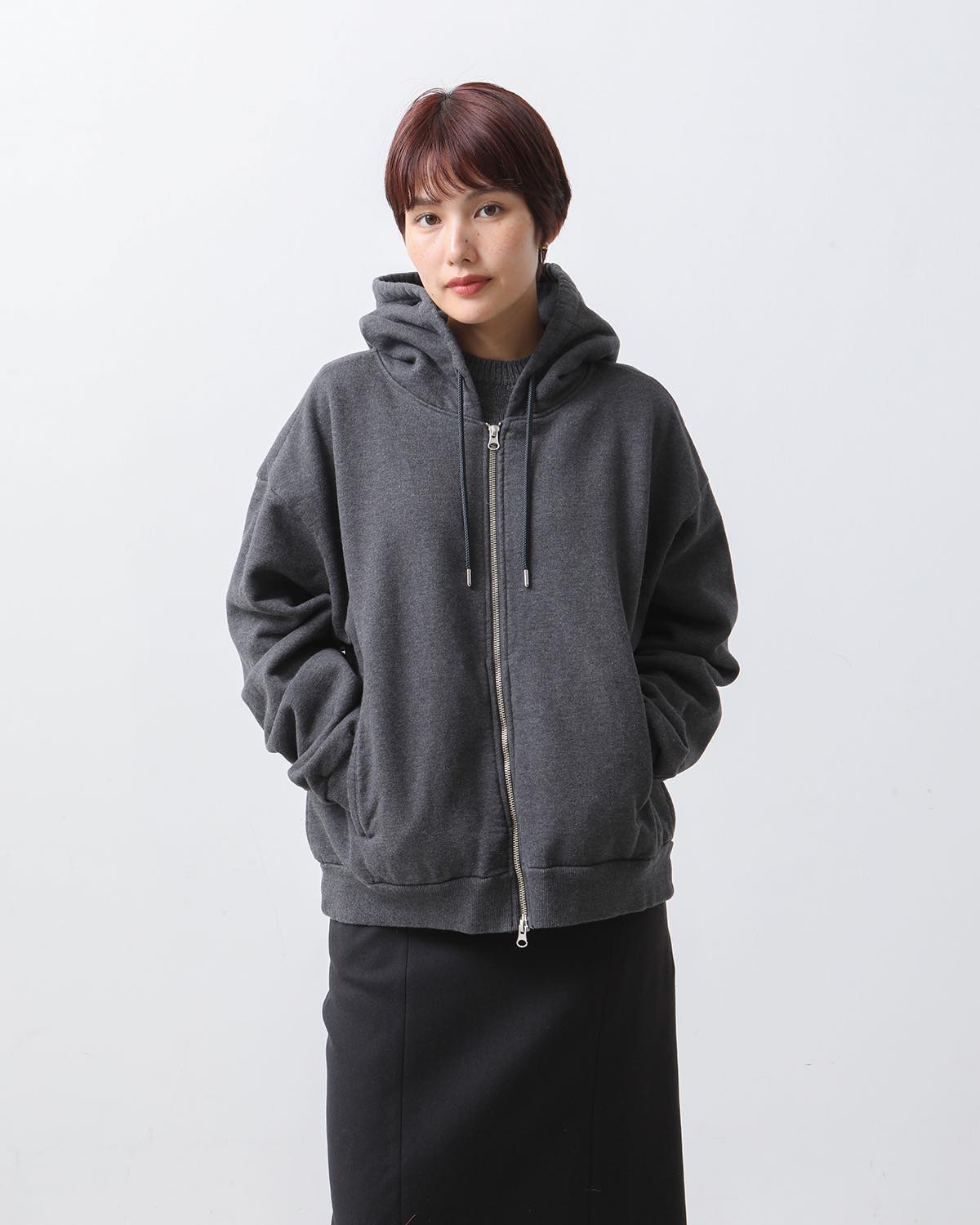 OVERSIZED FULL ZIP HOODIE