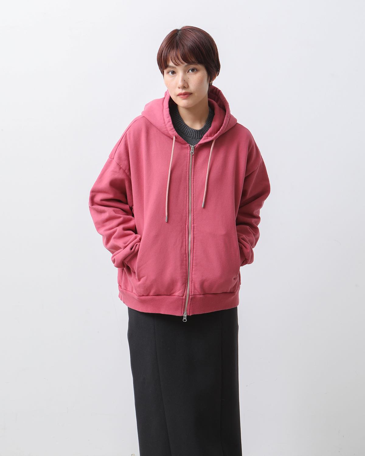 OVERSIZED FULL ZIP HOODIE