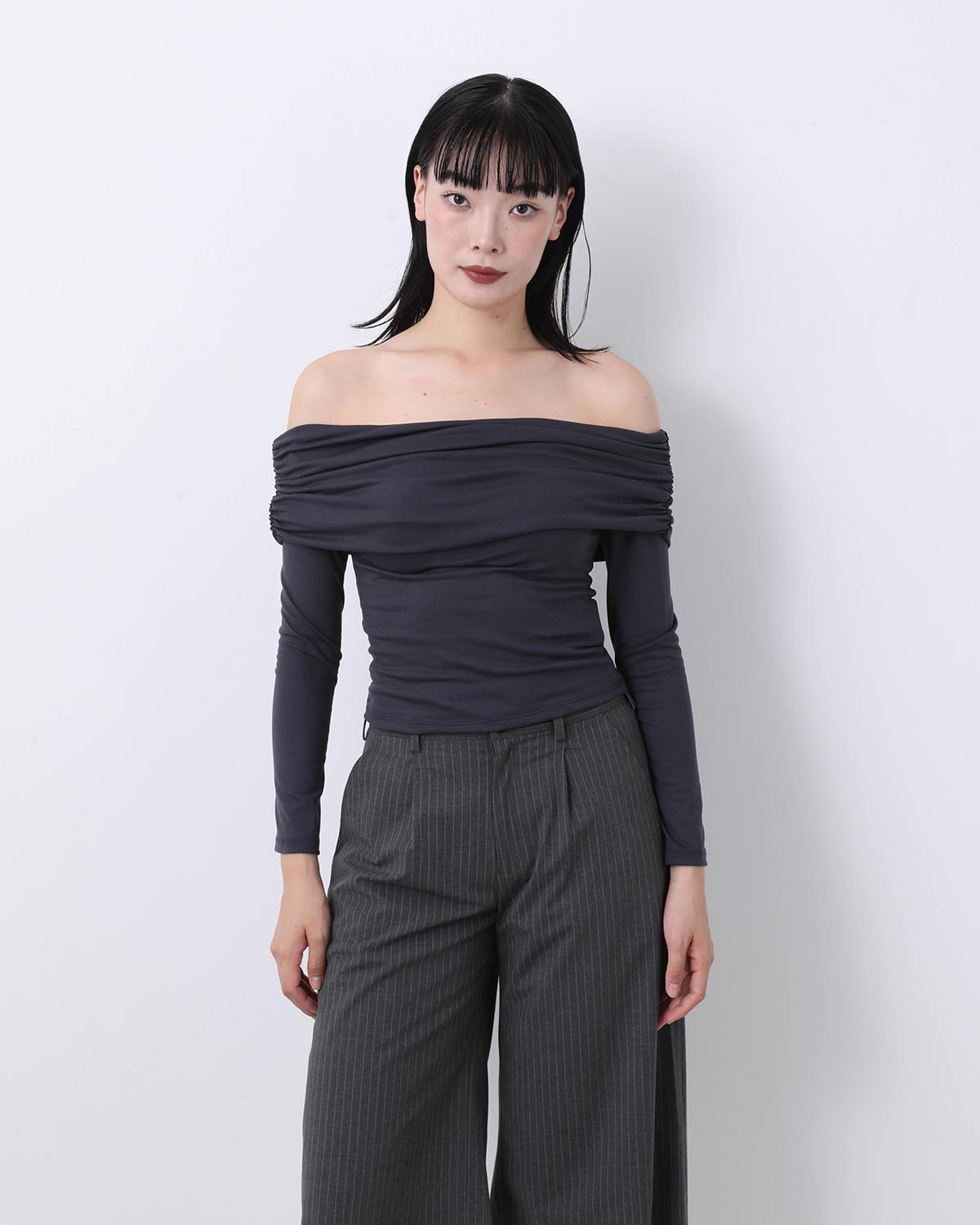 FOLD OVER LS TOP