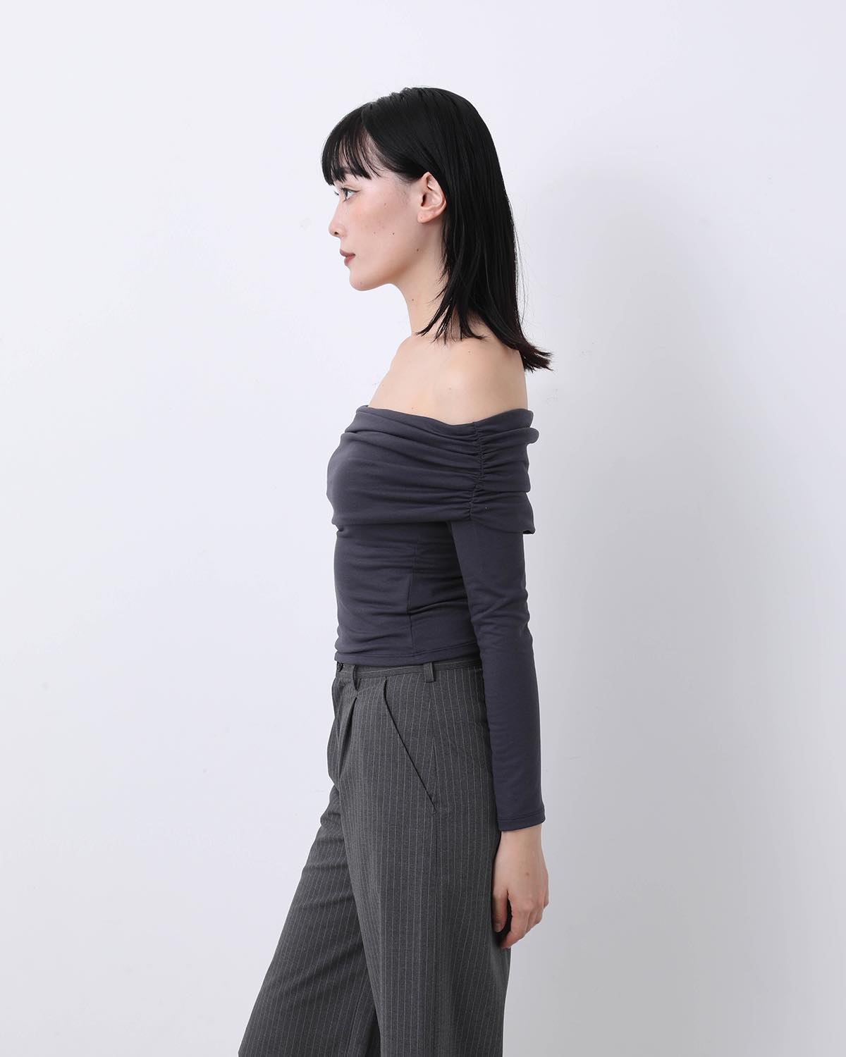 FOLD OVER LS TOP