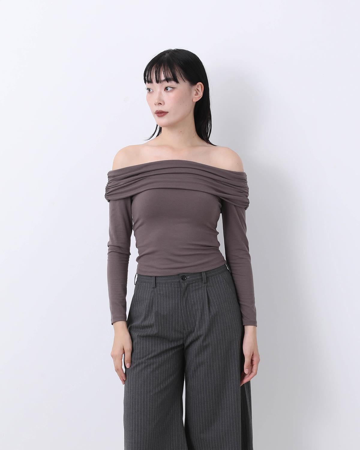 FOLD OVER LS TOP