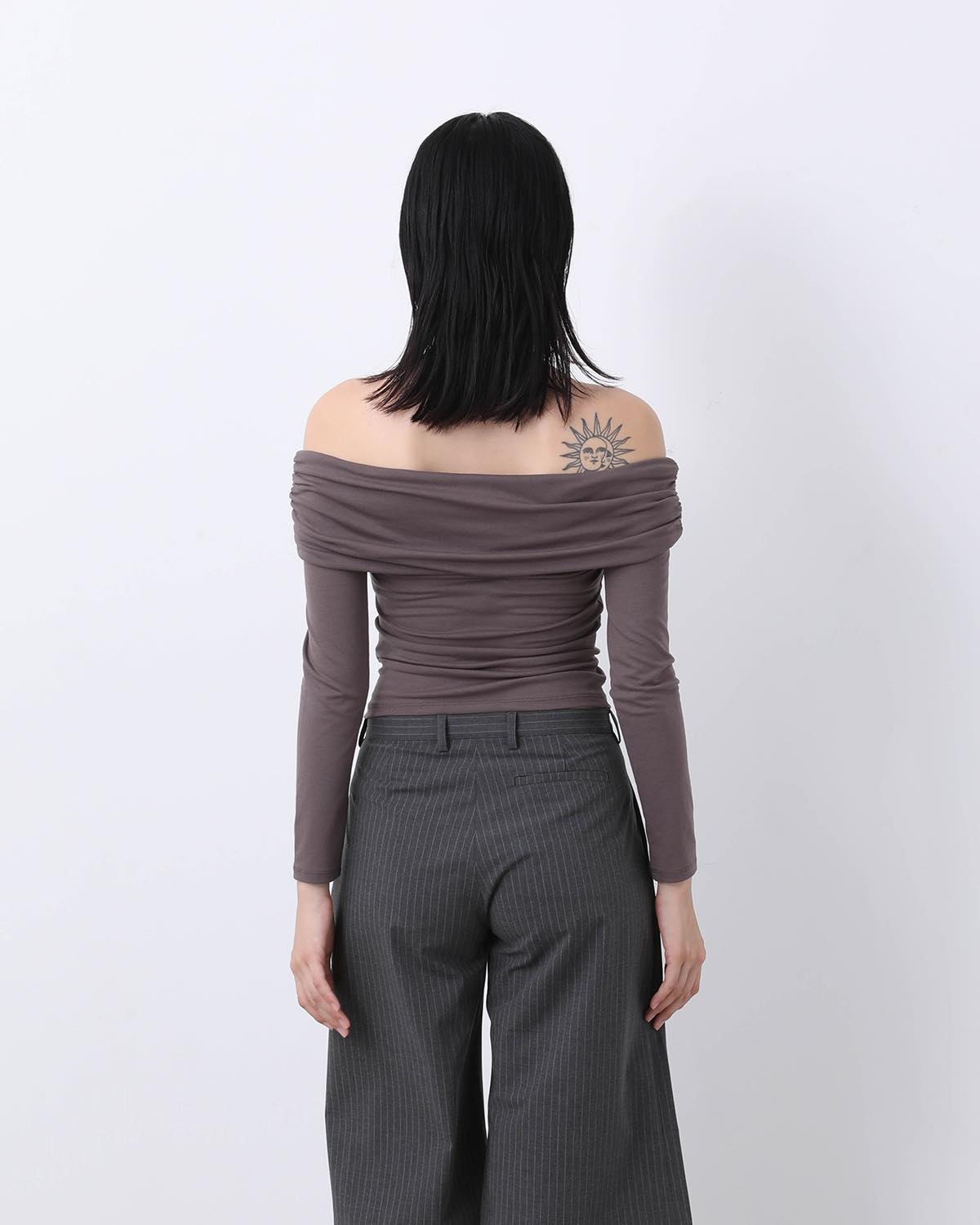 FOLD OVER LS TOP