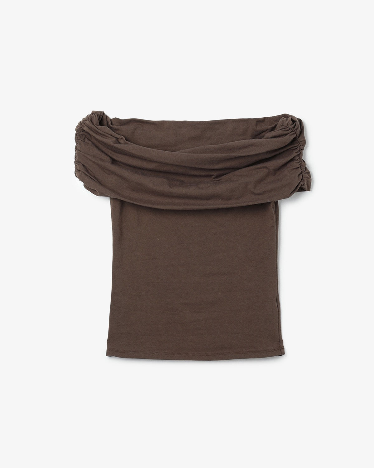 FOLD OVER SLEEVELESS TOP