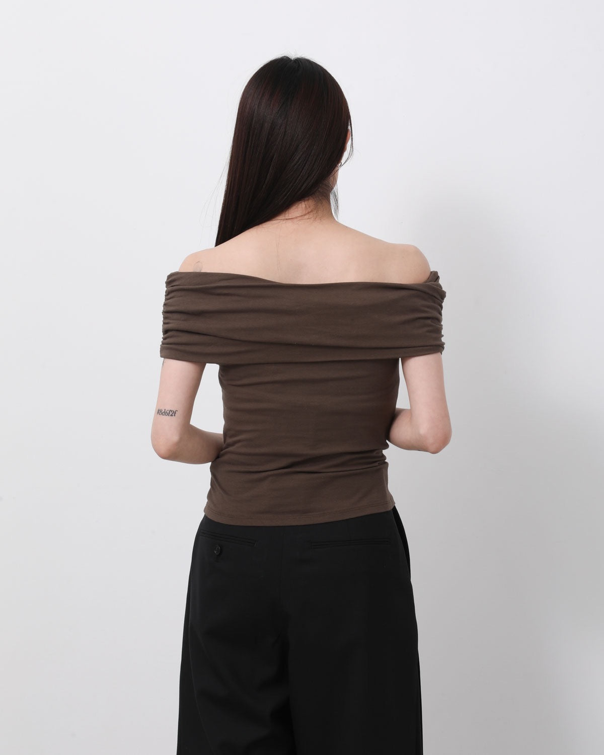 FOLD OVER SLEEVELESS TOP