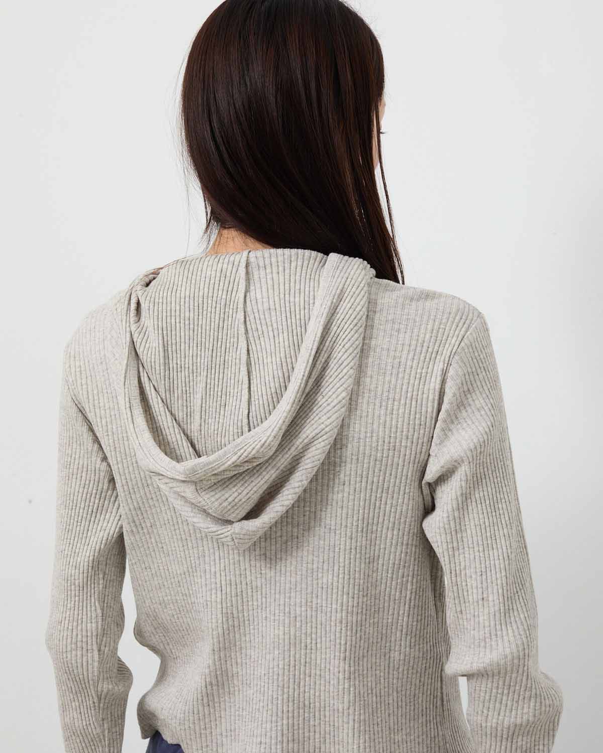 LIGHT KNIT HOODIE