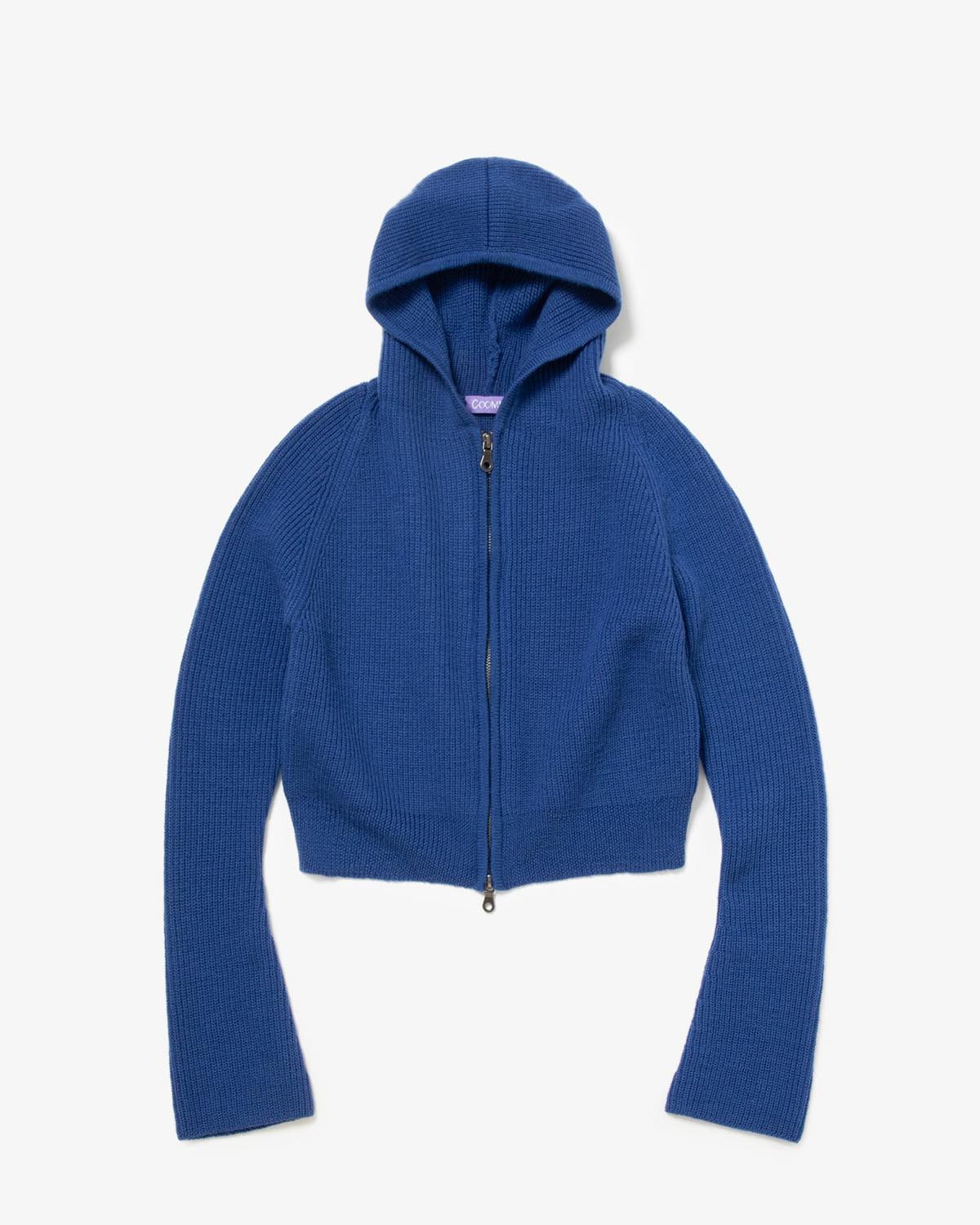 KNIT HOODIE