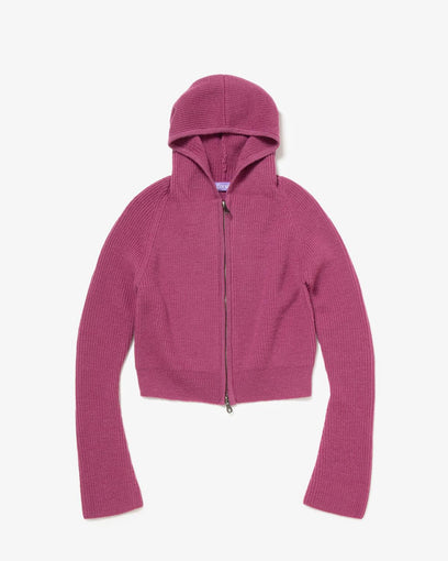 KNIT HOODIE