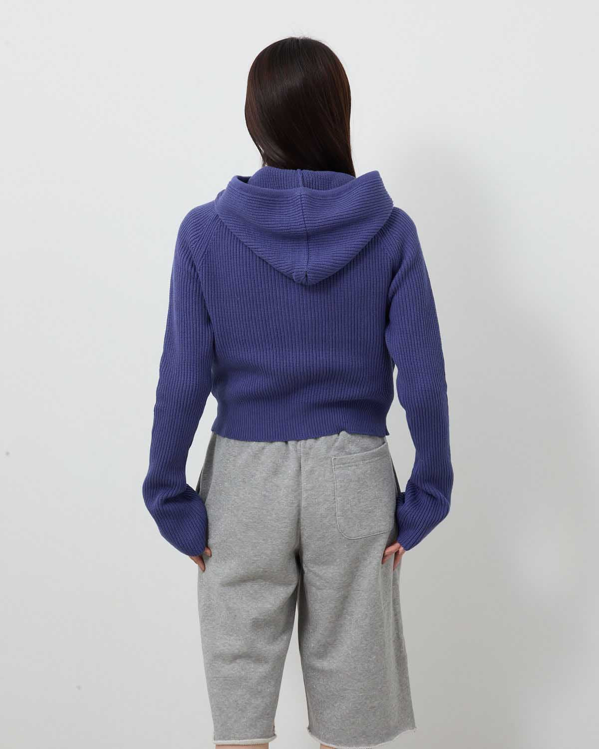 COOME KNIT HOODIE パープル KNIT HOODIE – COVERCHORD