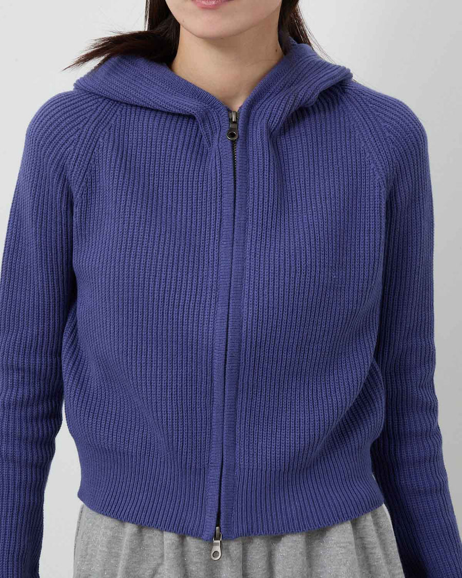 COOME KNIT HOODIE パープル KNIT HOODIE – COVERCHORD