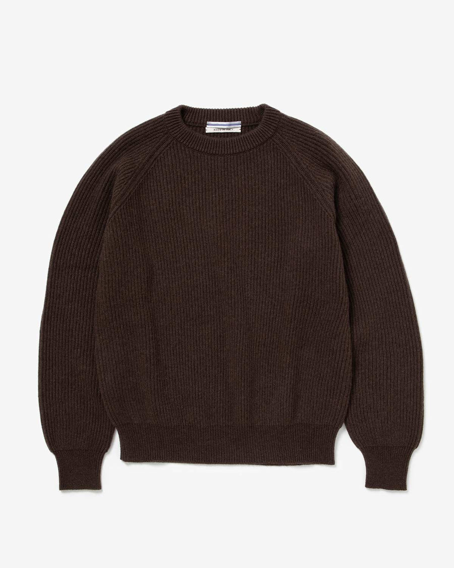 RIBBED RAGLAN CASHMERE SWEATER – COVERCHORD