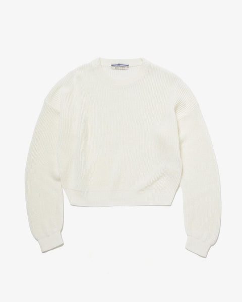 deres☆ paper cotton sweater オフホワイト - メルカリ deres☆ paper