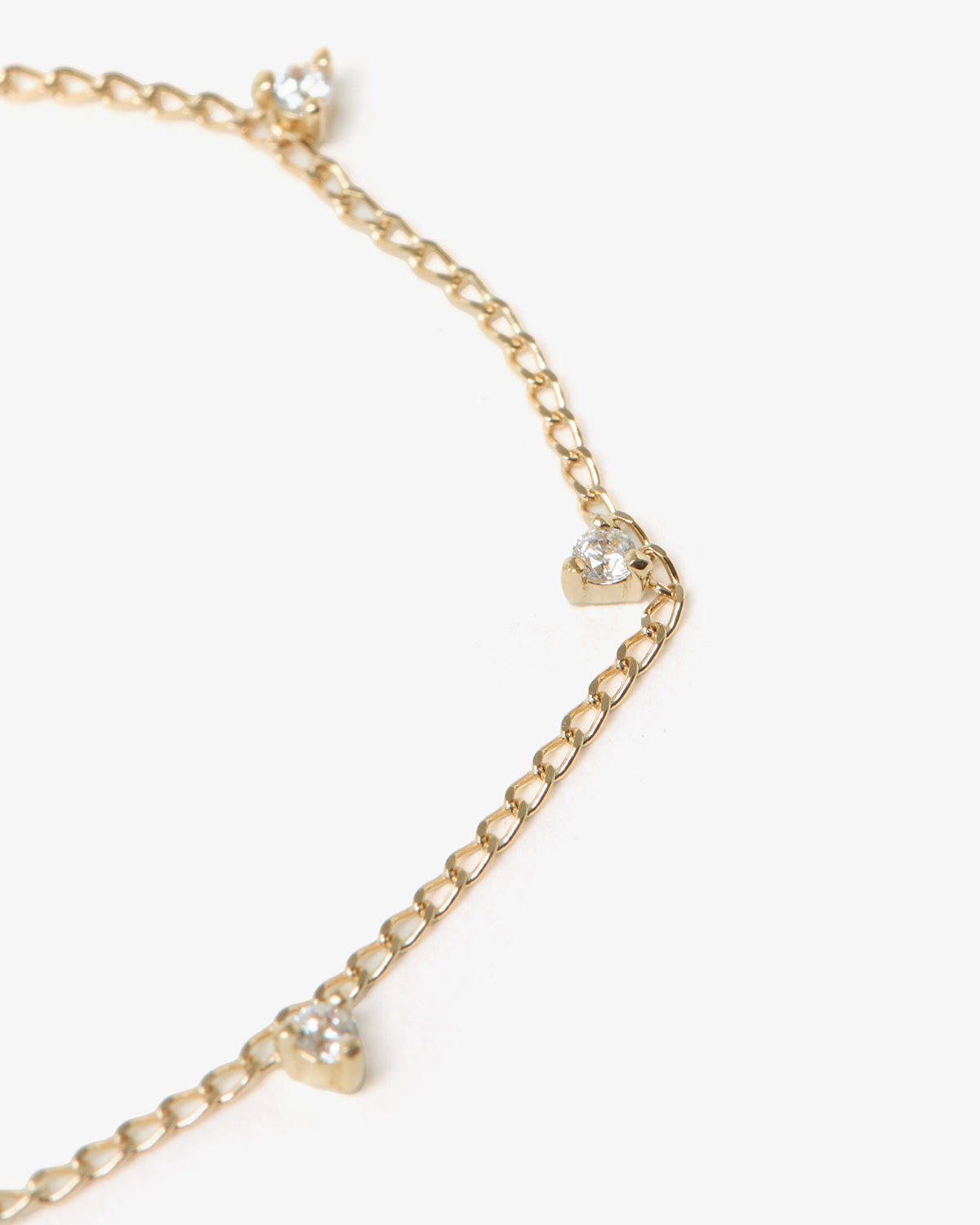 14K DUO STONE BRACELET
