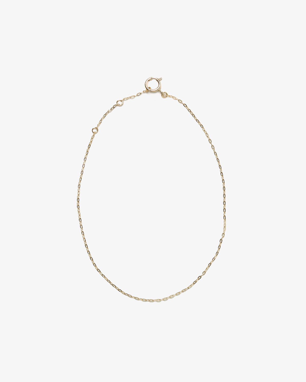 14K SKIN CHAIN BRACELET