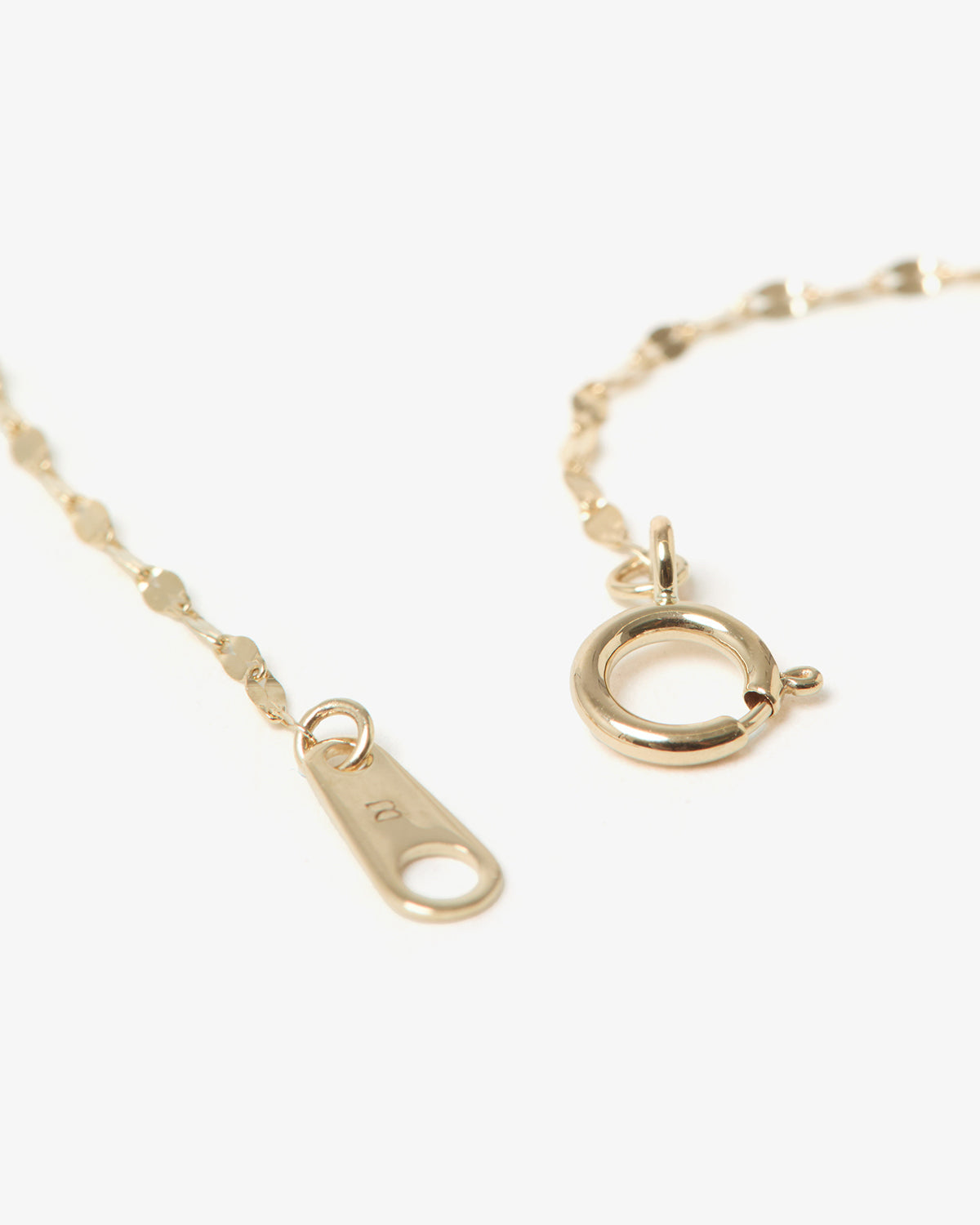 14K SPARKLE LITE CHAIN NECKLACE
