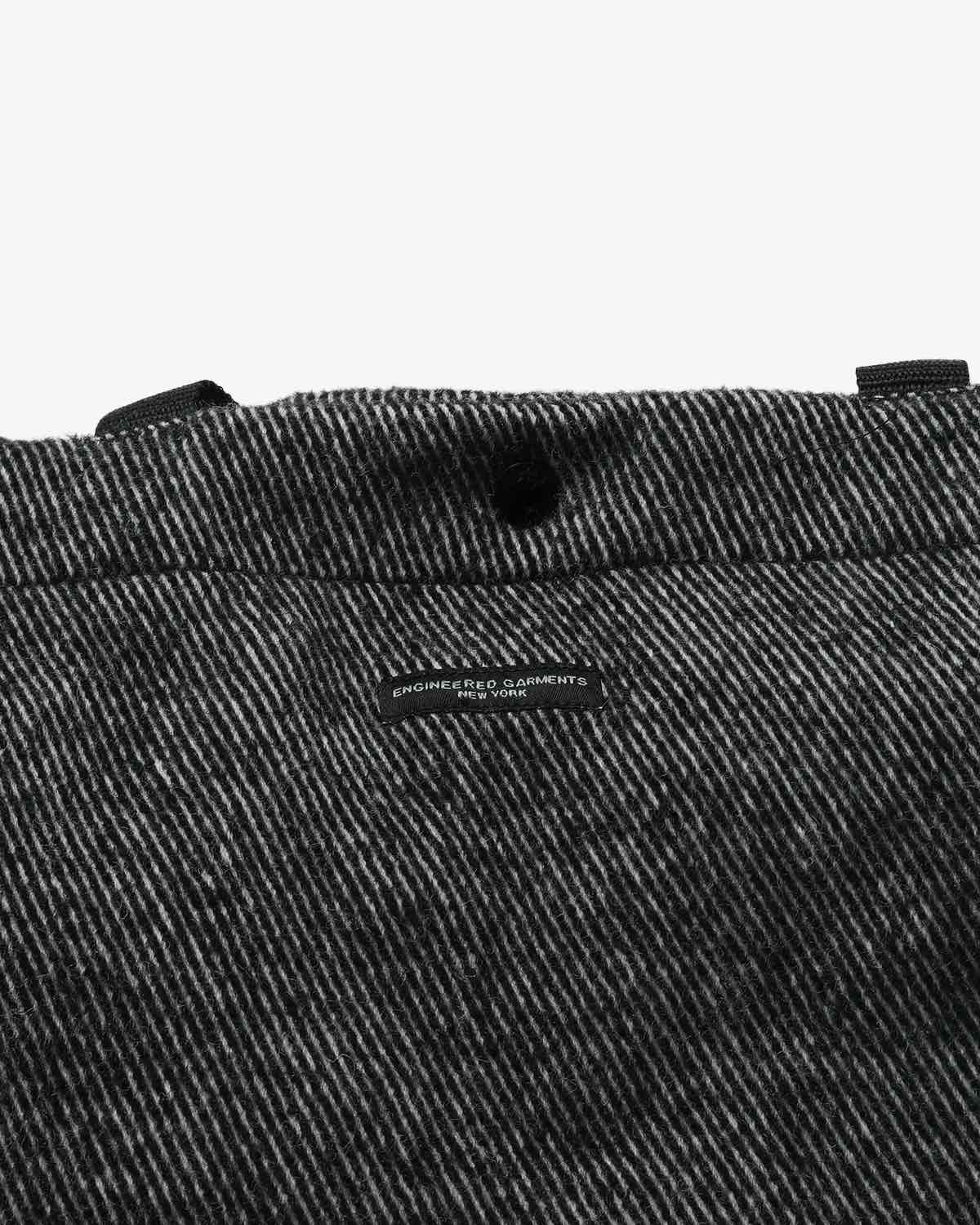 CARRY ALL TOTE - WOOL SHAGGY TWILL