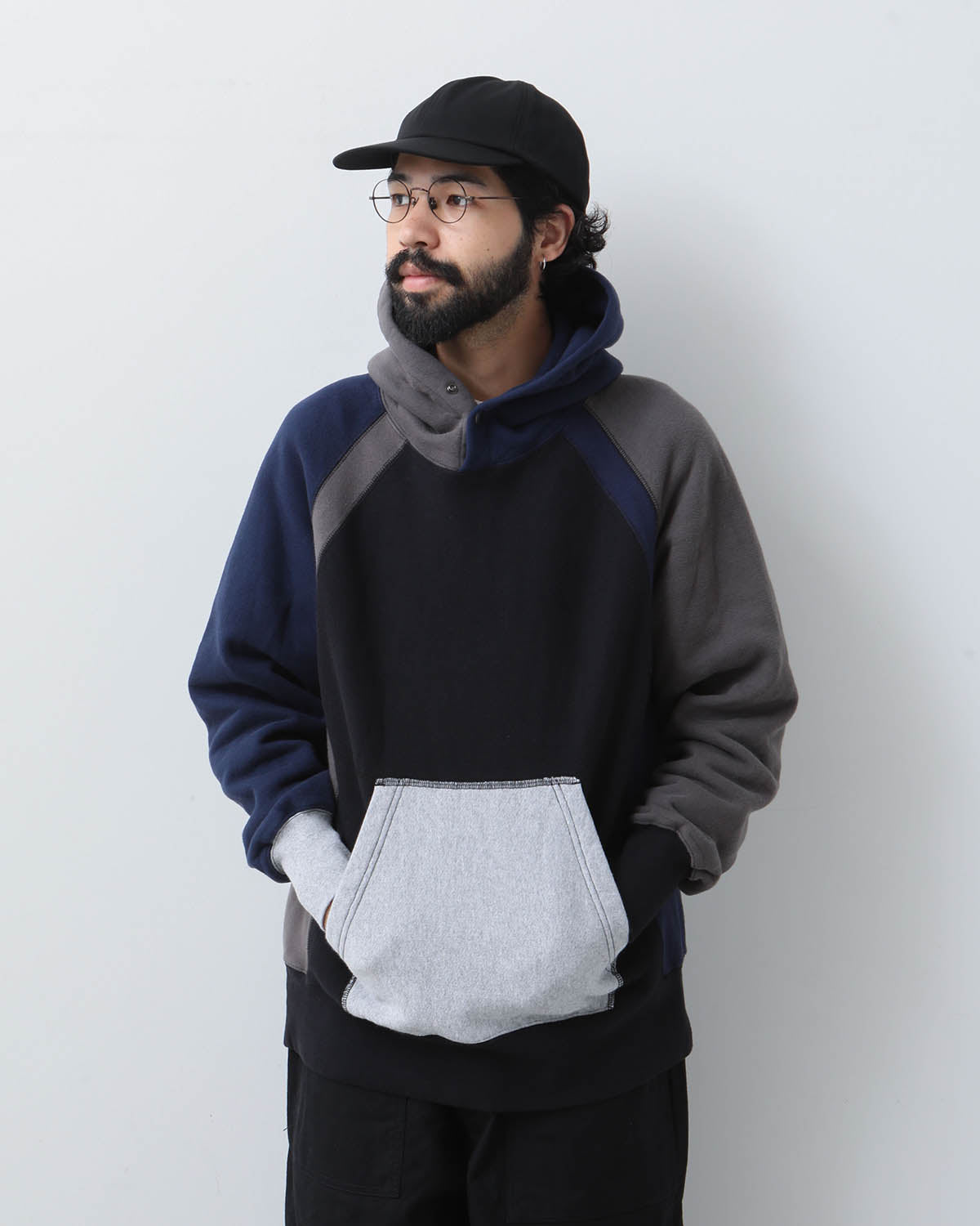 RAGLAN HOODY COMBO - 12OZ COTTON FLEECE