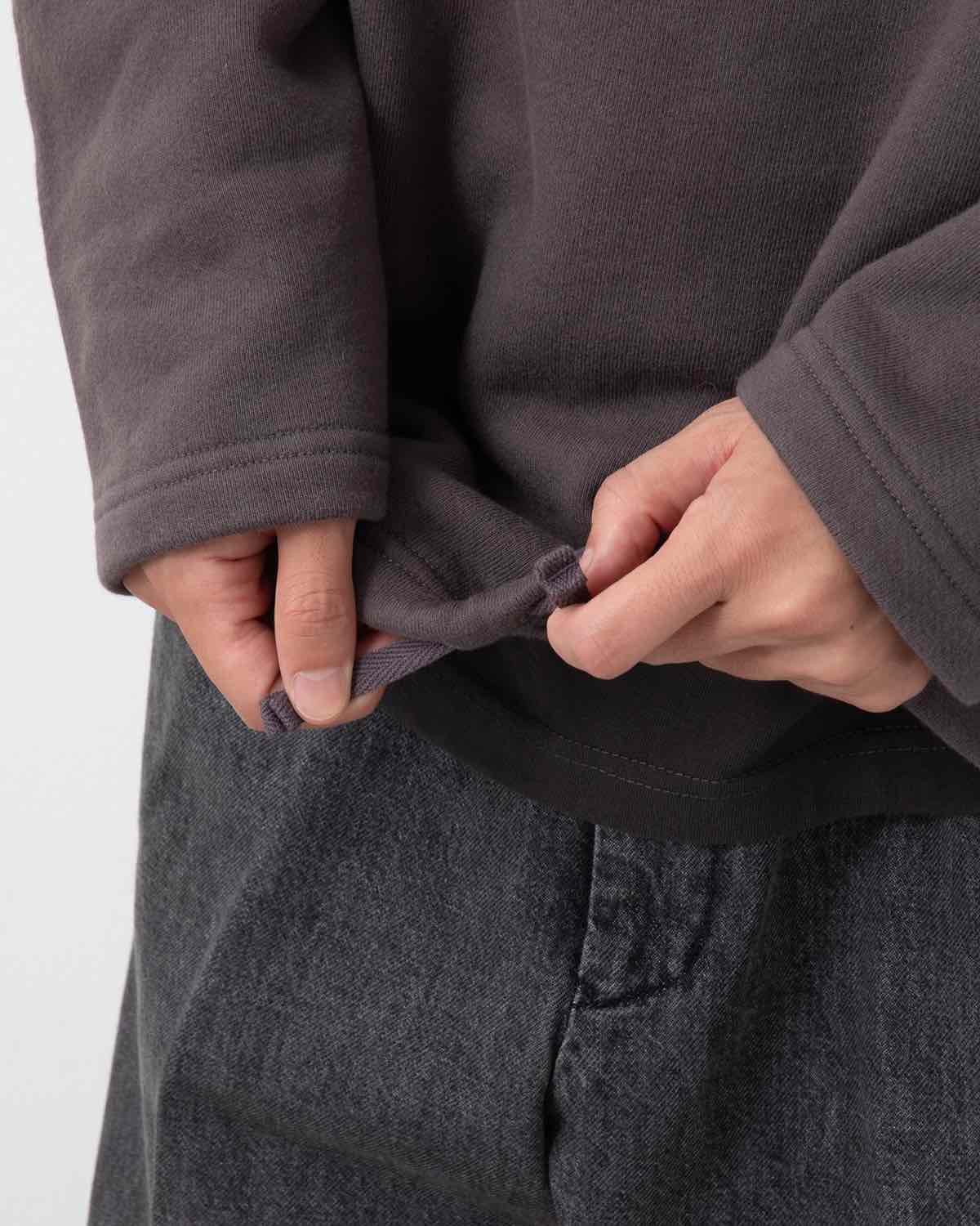 Mocooooooページ Zip Mock Neck - 12oz Cotton Fleece – NEPENTHES ONLINE STORE