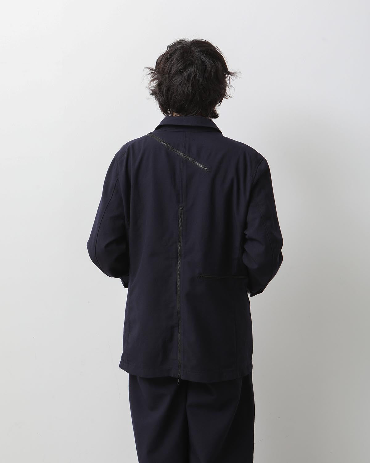 ZIP JACKET - WOOL UNIFORM SERGE