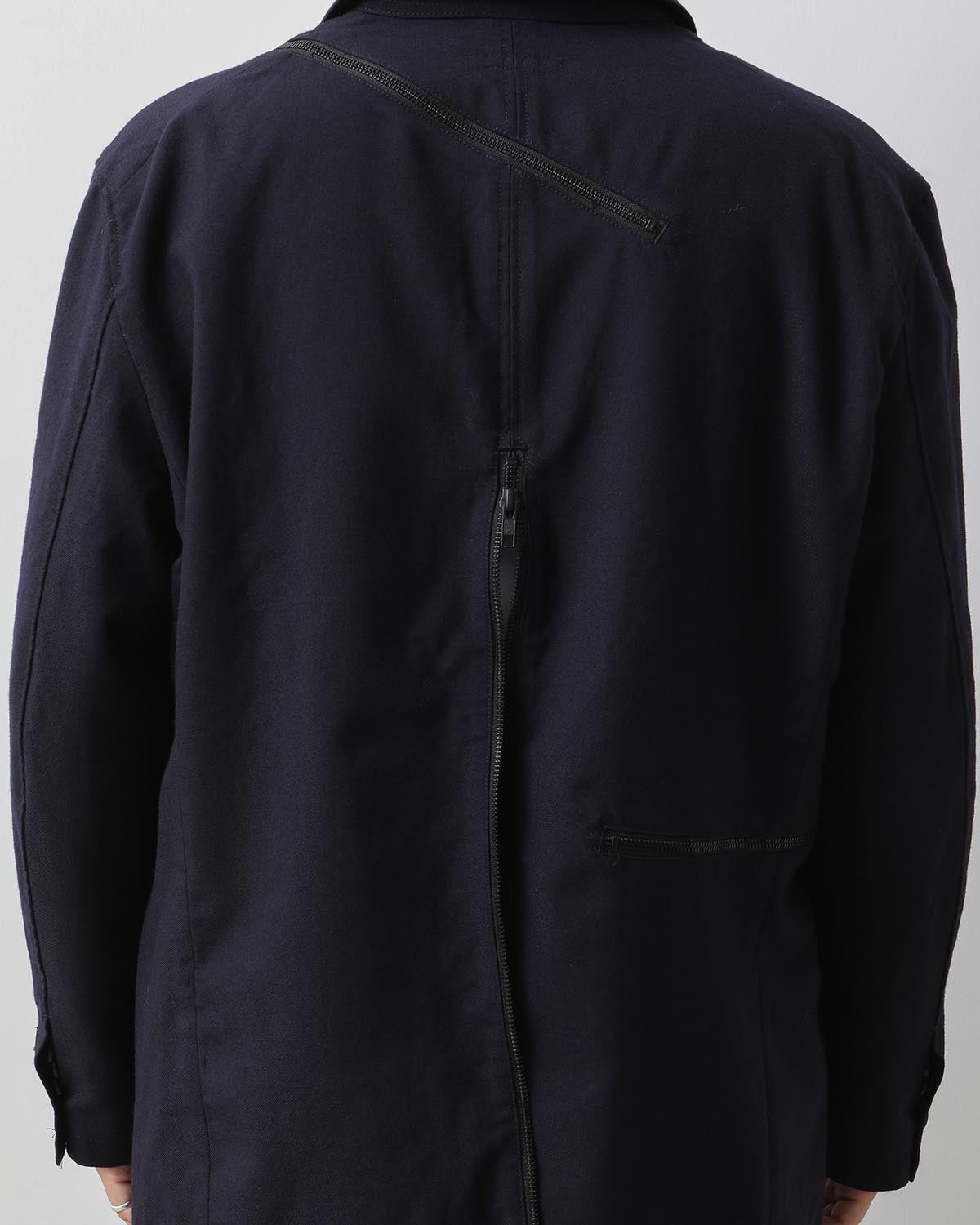 ZIP JACKET - WOOL UNIFORM SERGE