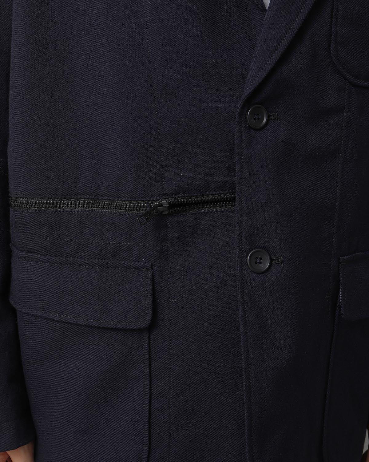 ZIP JACKET - WOOL UNIFORM SERGE