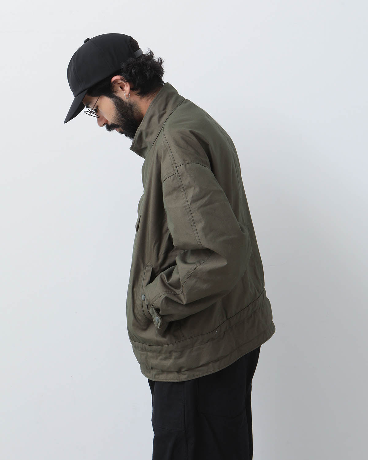 MOTO JACKET - CP WEATHER POPLIN