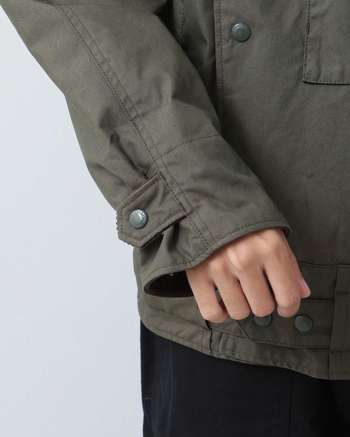 MOTO JACKET - CP WEATHER POPLIN