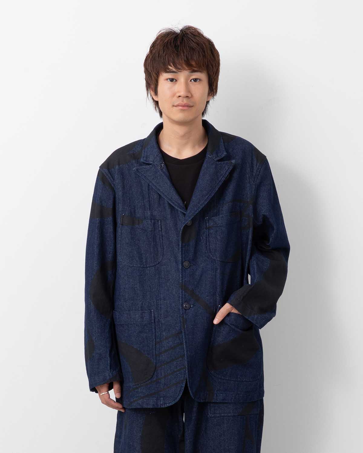 BEDFORD JACKET - MUSIC NOTE PRINT 12OZ