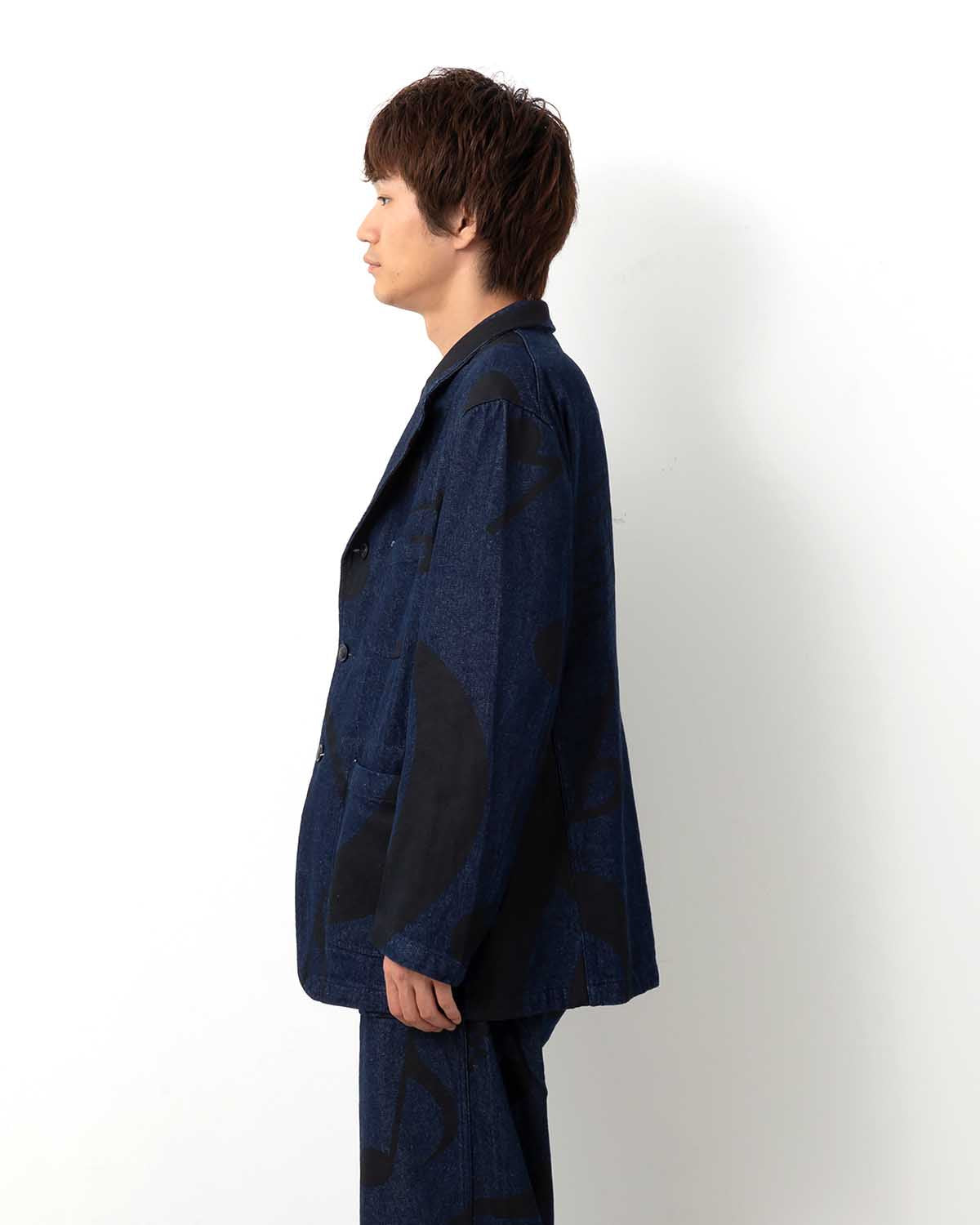 BEDFORD JACKET - MUSIC NOTE PRINT 12OZ