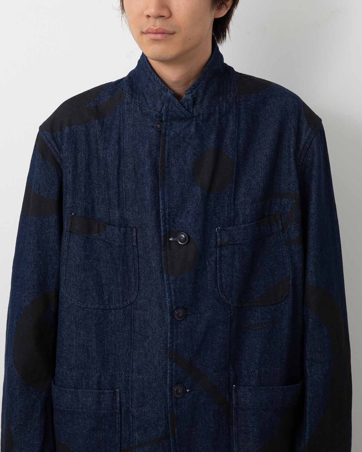 BEDFORD JACKET - MUSIC NOTE PRINT 12OZ