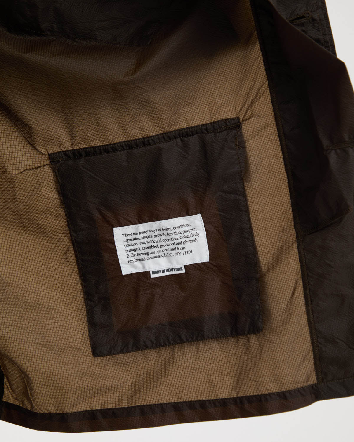 BDU JACKET - NYLON MICRO RIPSTOP