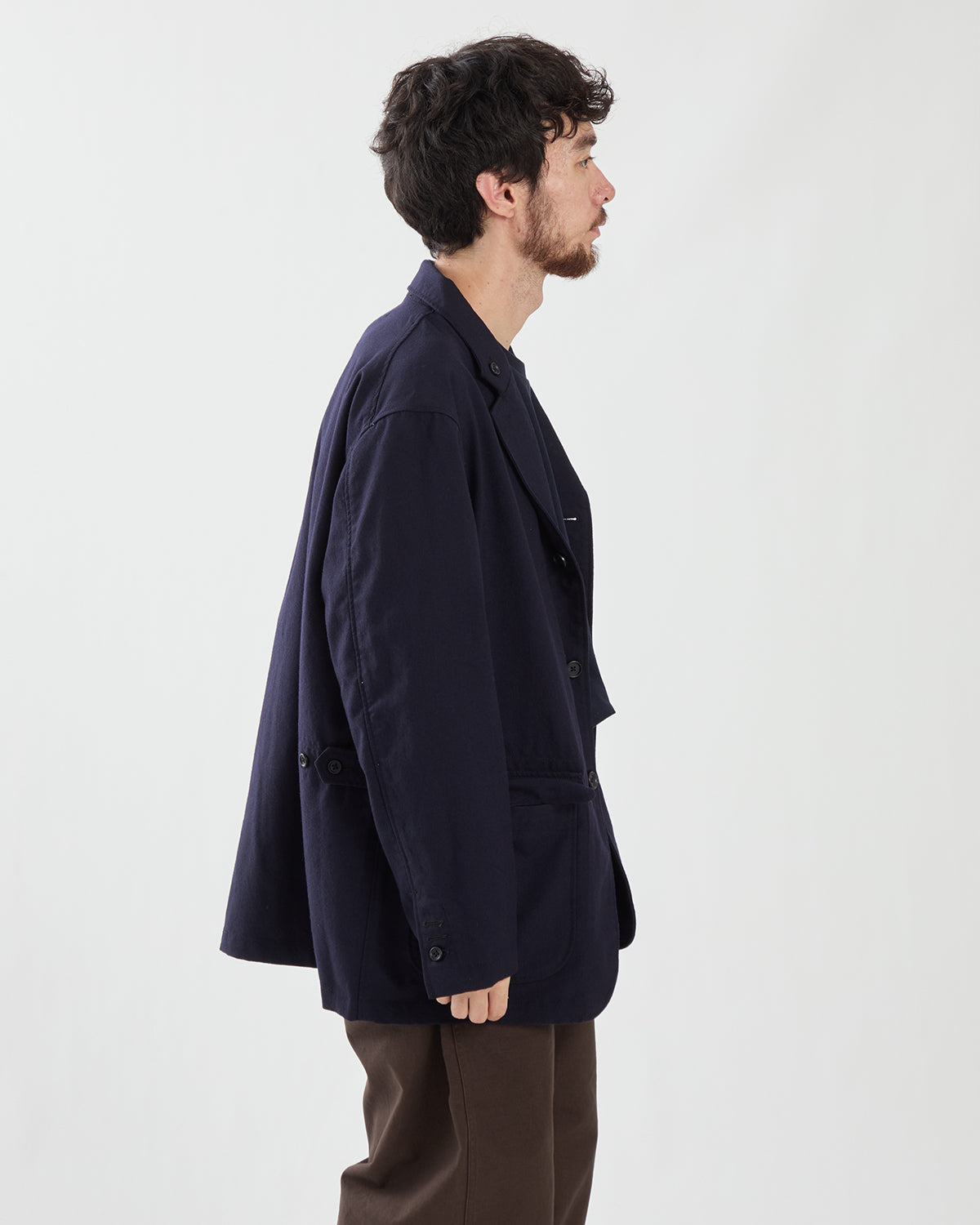 LOITER JACKET - WOOL UNIFORM SERGE