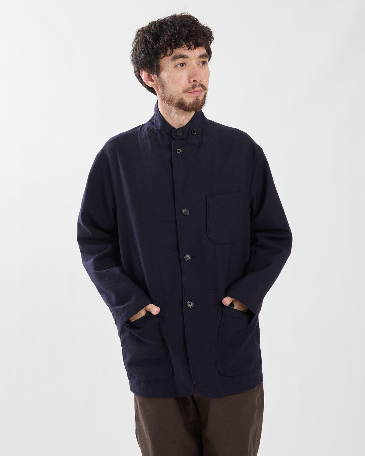 LOITER JACKET - WOOL UNIFORM SERGE