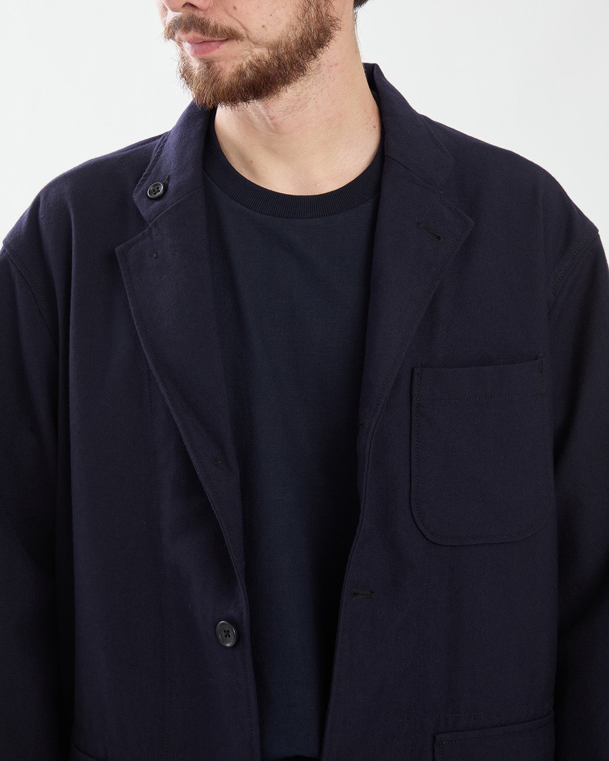 LOITER JACKET - WOOL UNIFORM SERGE