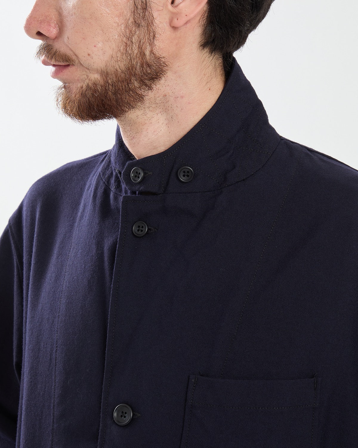 LOITER JACKET - WOOL UNIFORM SERGE