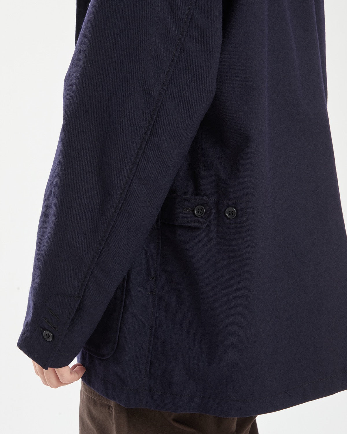 LOITER JACKET - WOOL UNIFORM SERGE